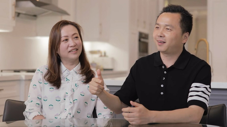 Bradley's parents learning money management