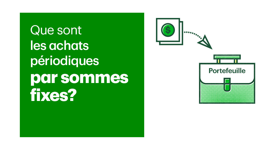 Achats périodiques par sommes fixes